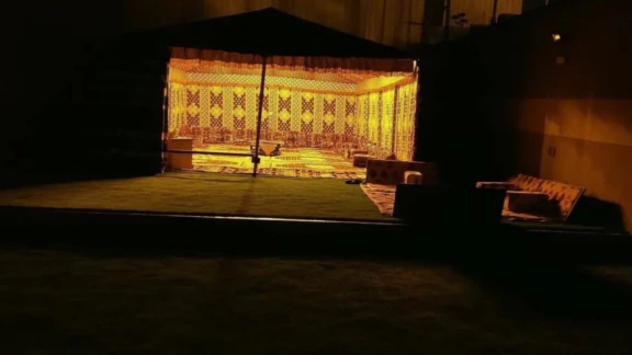 مخيم للايجار بالدمام استراحه فوز بالفرسان